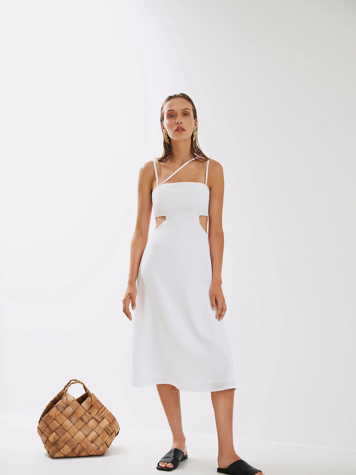 Dress Summer Midi White – 2