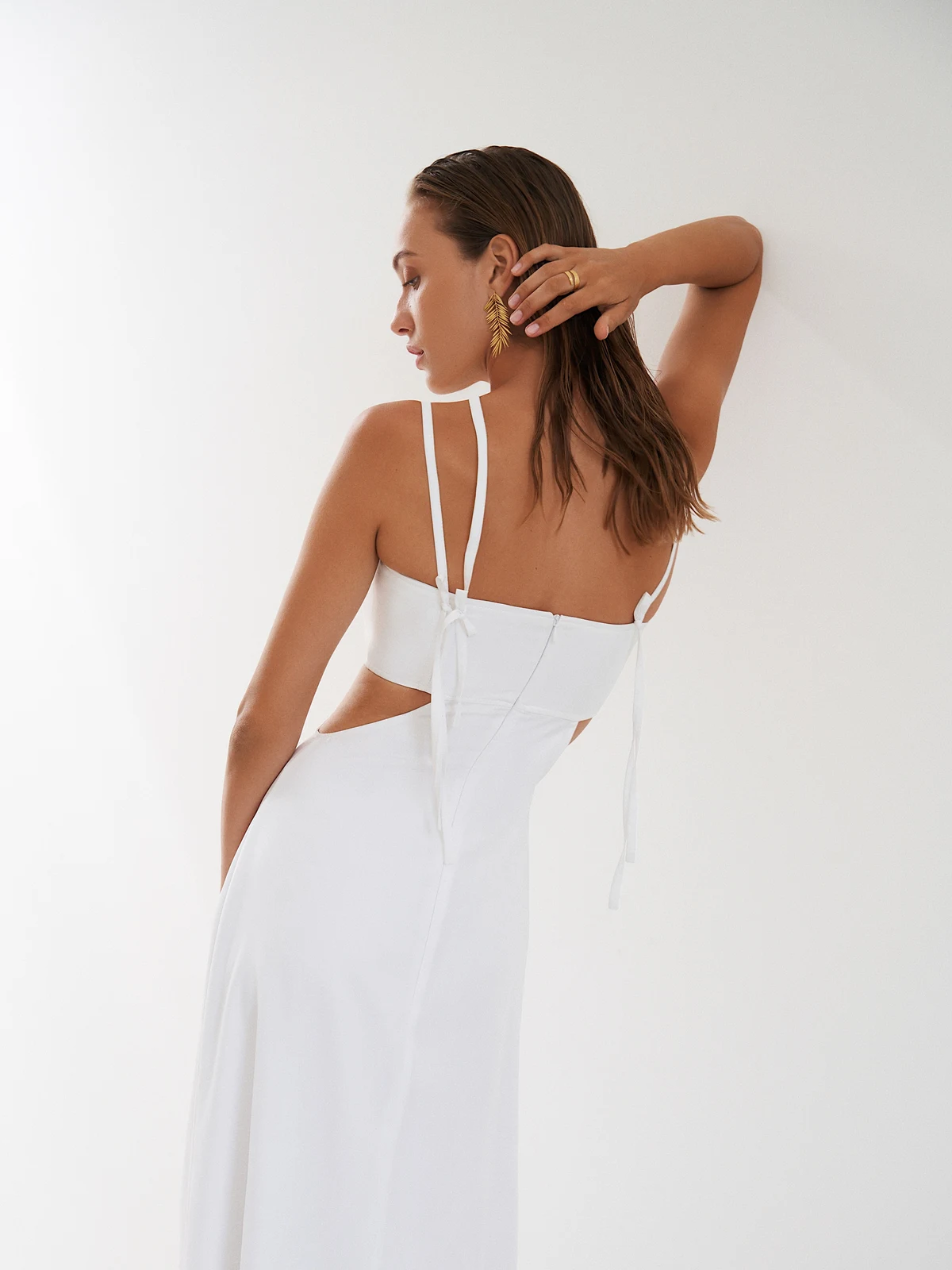 Dress Summer Midi White – 1