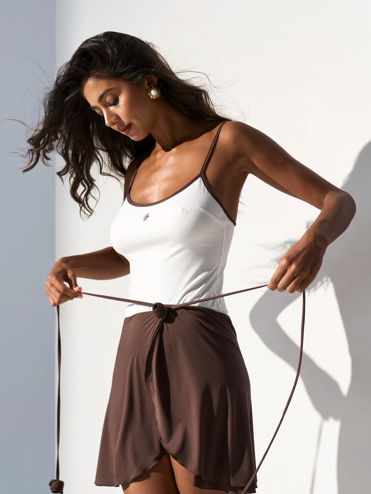 Skirt Mini Isla Cocoa – 3