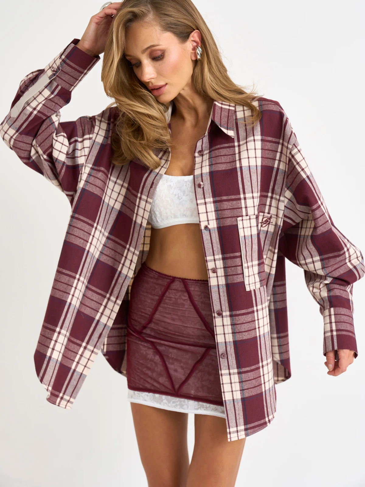 Skirt Delight Burgundy – 6