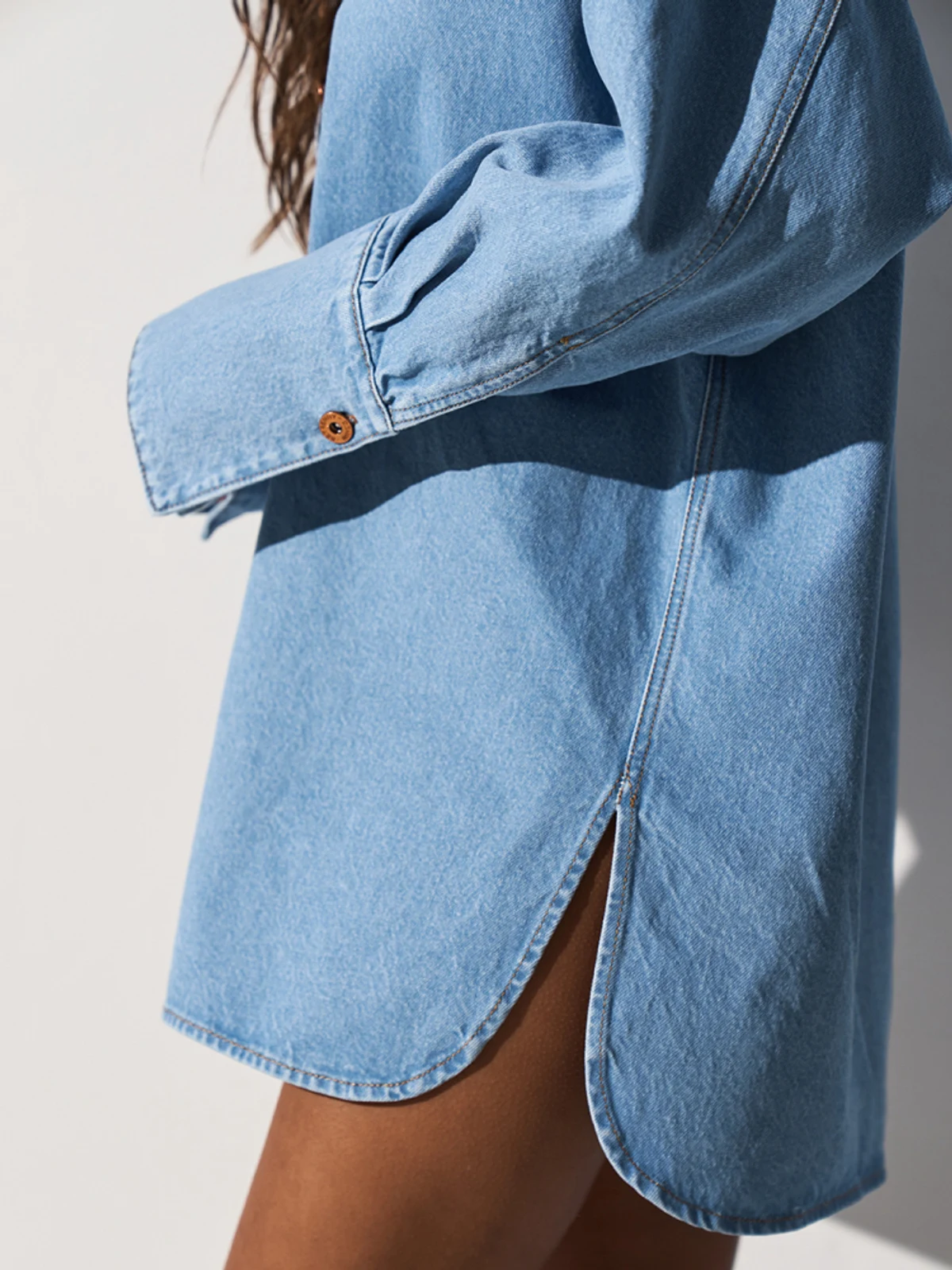 Shirt Denim Stoneblu